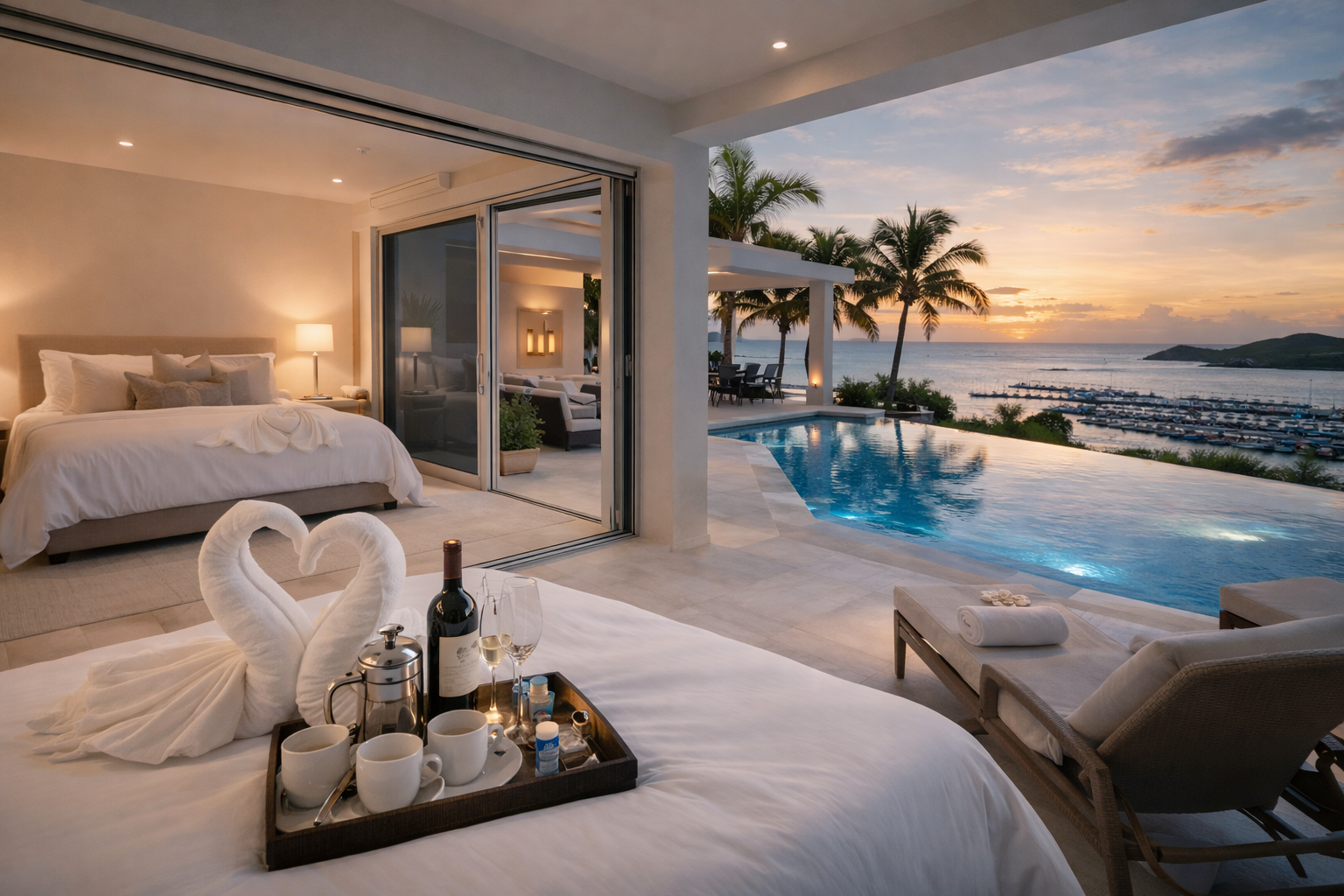 Elegant modern bathroom interior