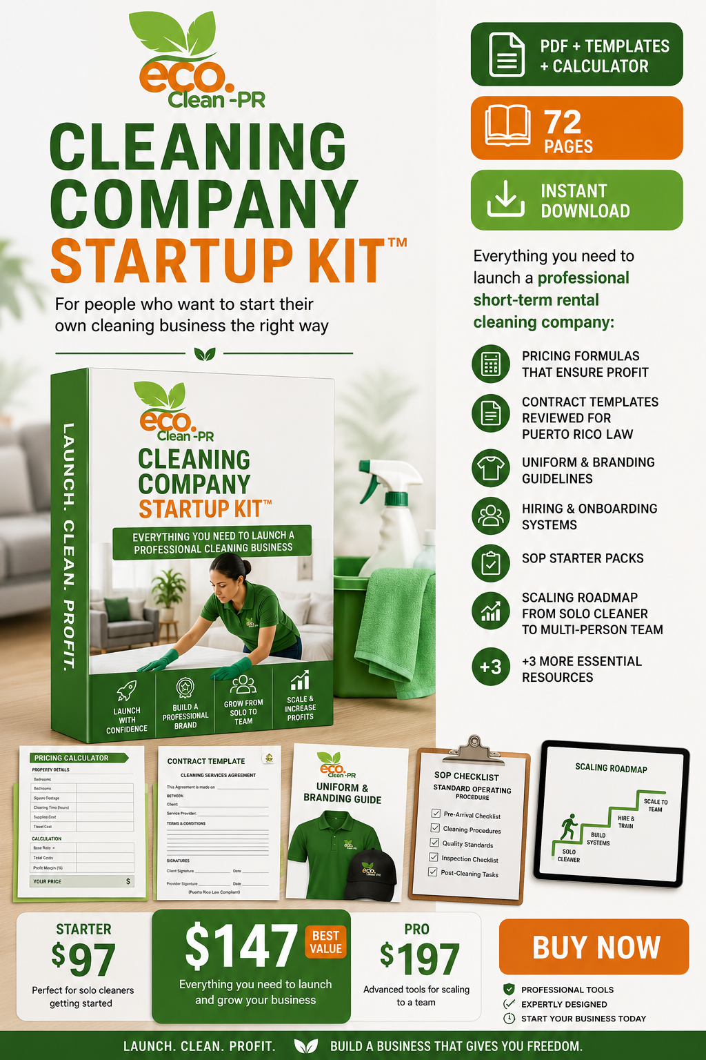 Cleaning Company Startup Kit™
