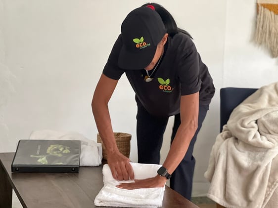 Eco Clean PR structured Airbnb turnover system Puerto Rico