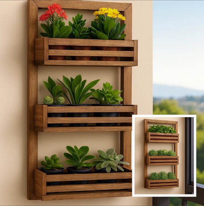 Jardineira Vertical 51x100 J&C Marcenaria