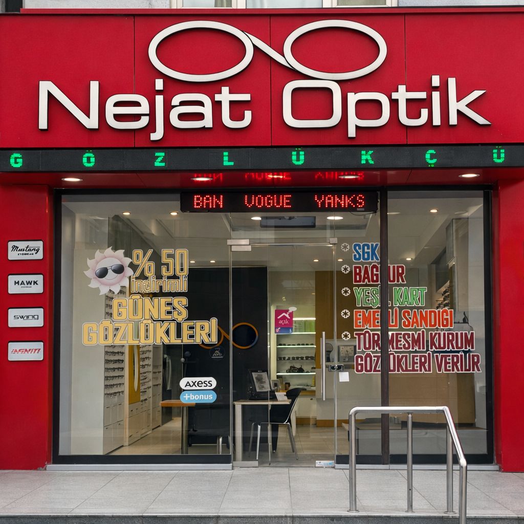 Nejat Optik - Dış Görünüm