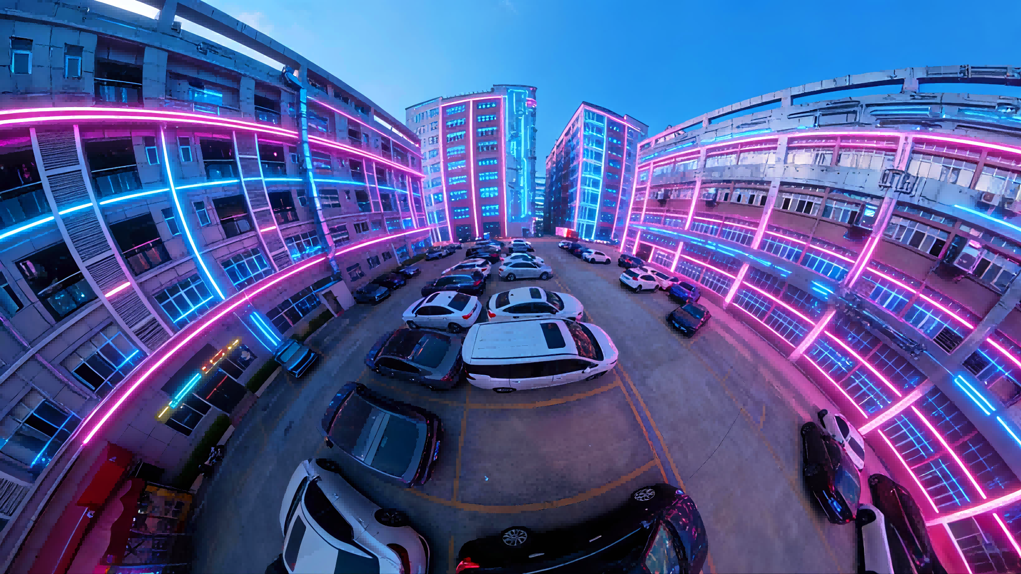 宇恒达科技园夜景