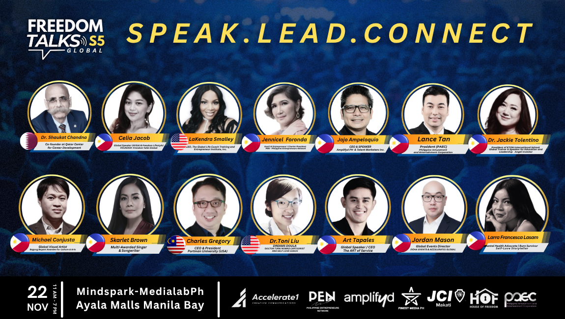 Freedom Talks Global - Our Inspiring Speakers