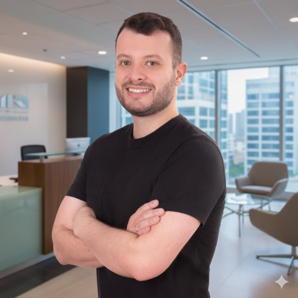 Junior Becker - Co-fundador e Líder em Inovação e Tecnologia Financeira