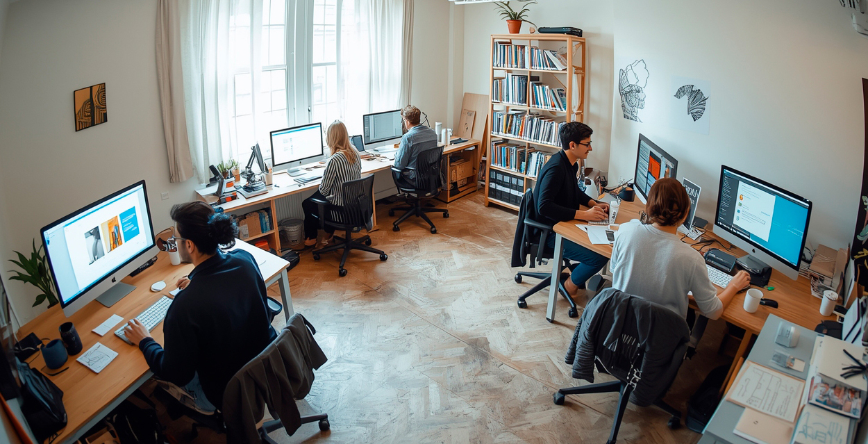 アートプロの制作風景