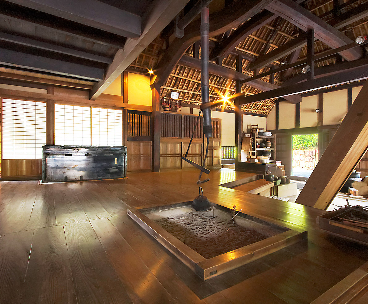 古民家3(囲炉裏)