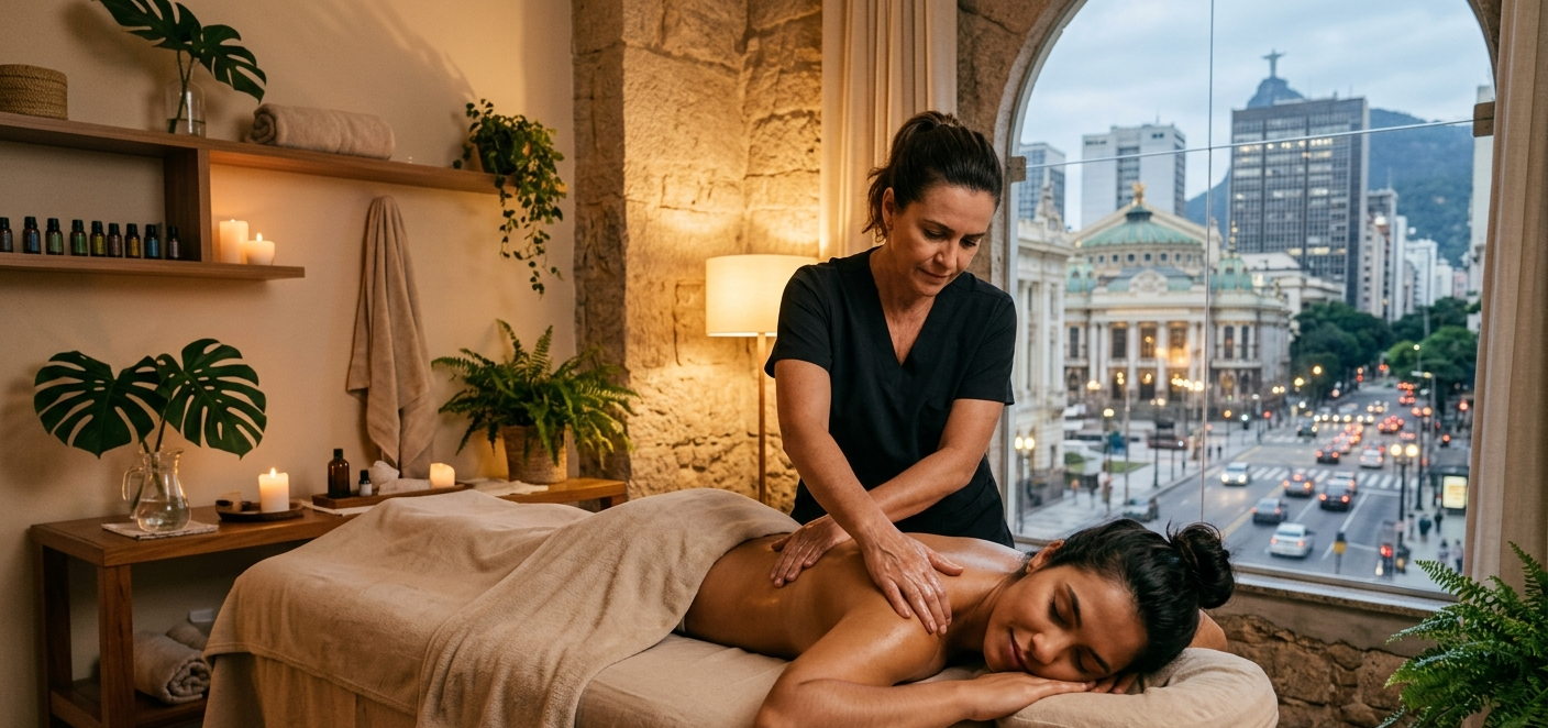 Massagem no Centro do Rio de Janeiro: Guia Completo para Quem Trabalha ou Mora na Região