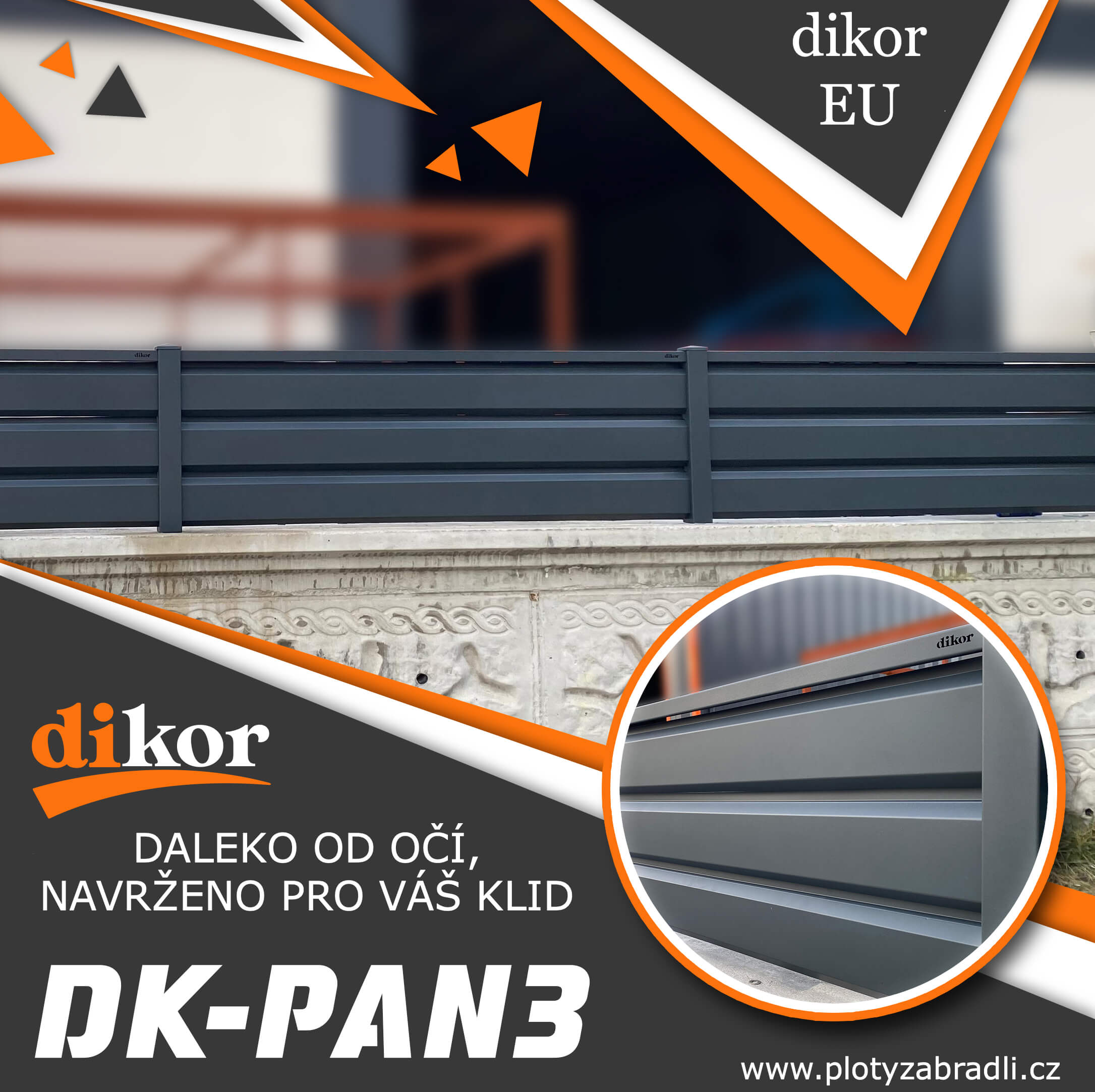 Plotová Brána - Dikor EU Plotová Brána