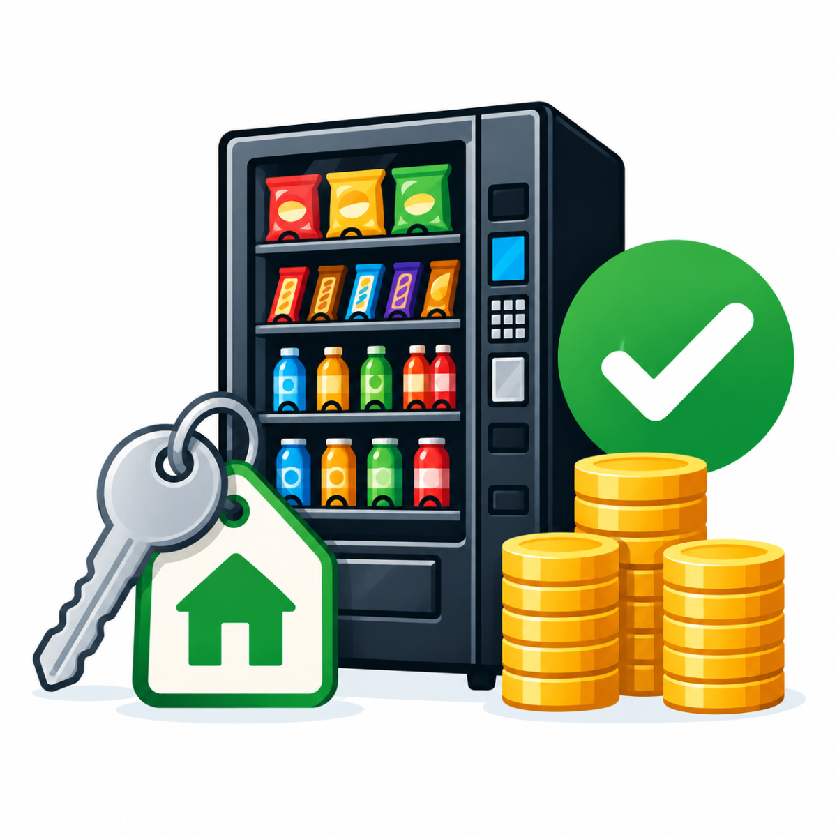 Der Automat gehört dir