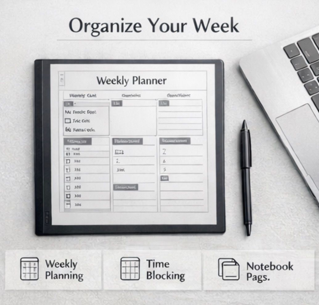 Project Management Template for reMarkable 2 Project Management Template for reMarkable 2