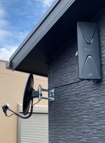 アンテナ設置作業