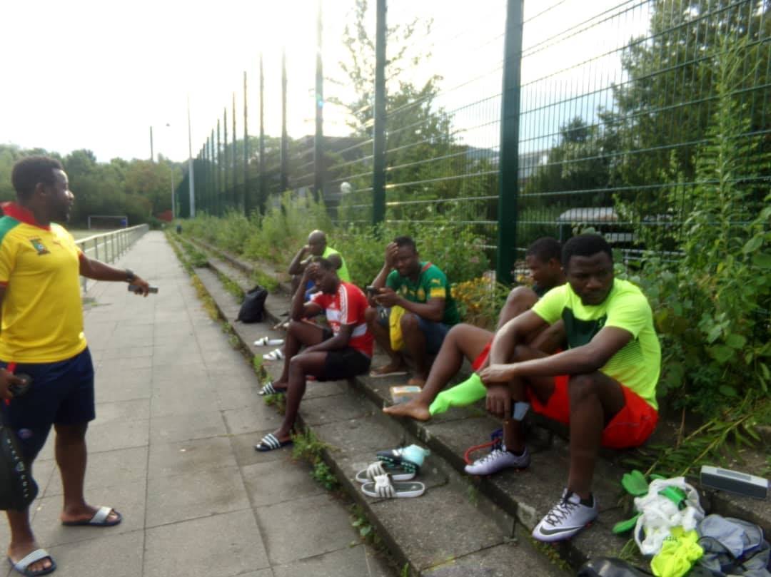 Échauffement Bruchsal 2022