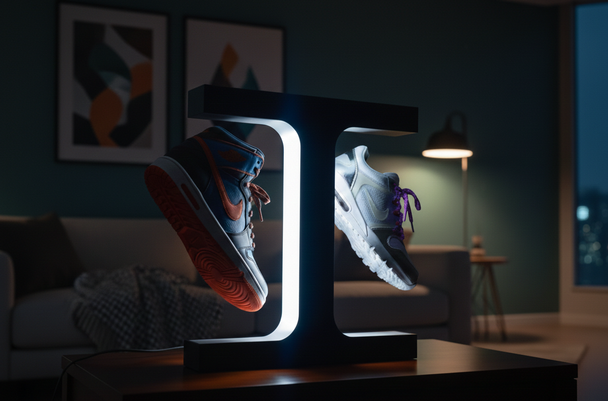 FLOAT GRAILS Levitating Sneaker Display