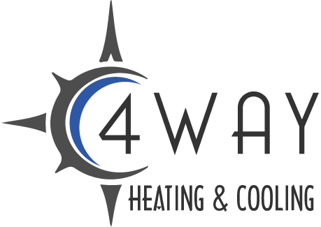 4Way Heating & Cooling Logo