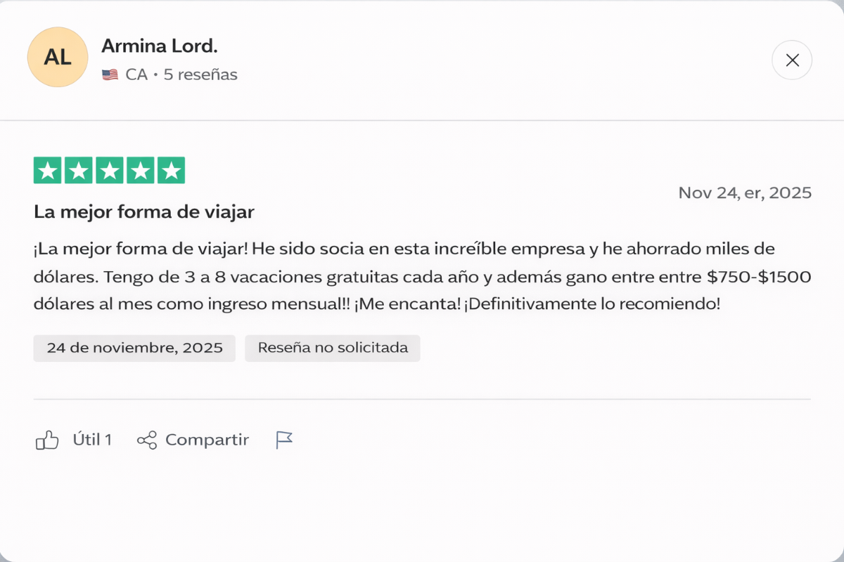 Testimonio de Armina Lord