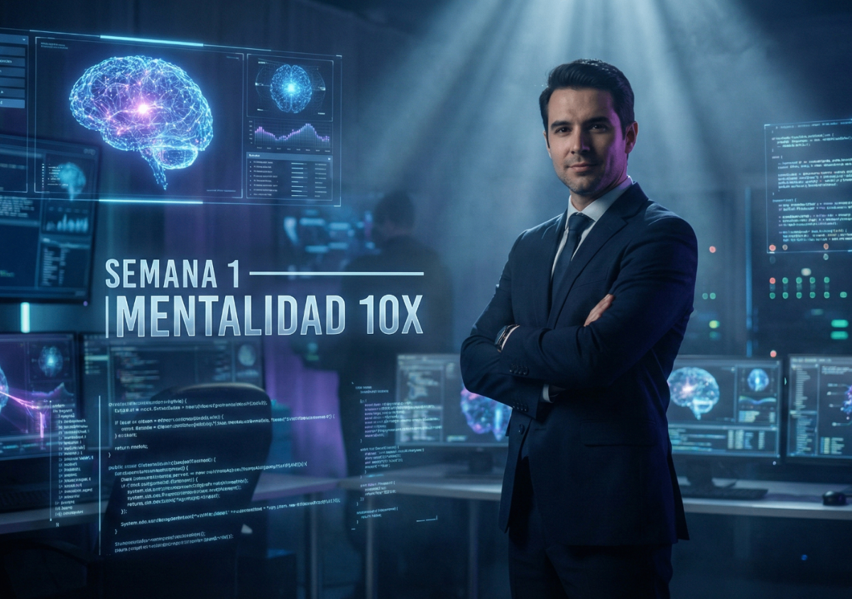 MENTALIDAD 10X + DOMINIO PROFESIONAL DE LOS LLM