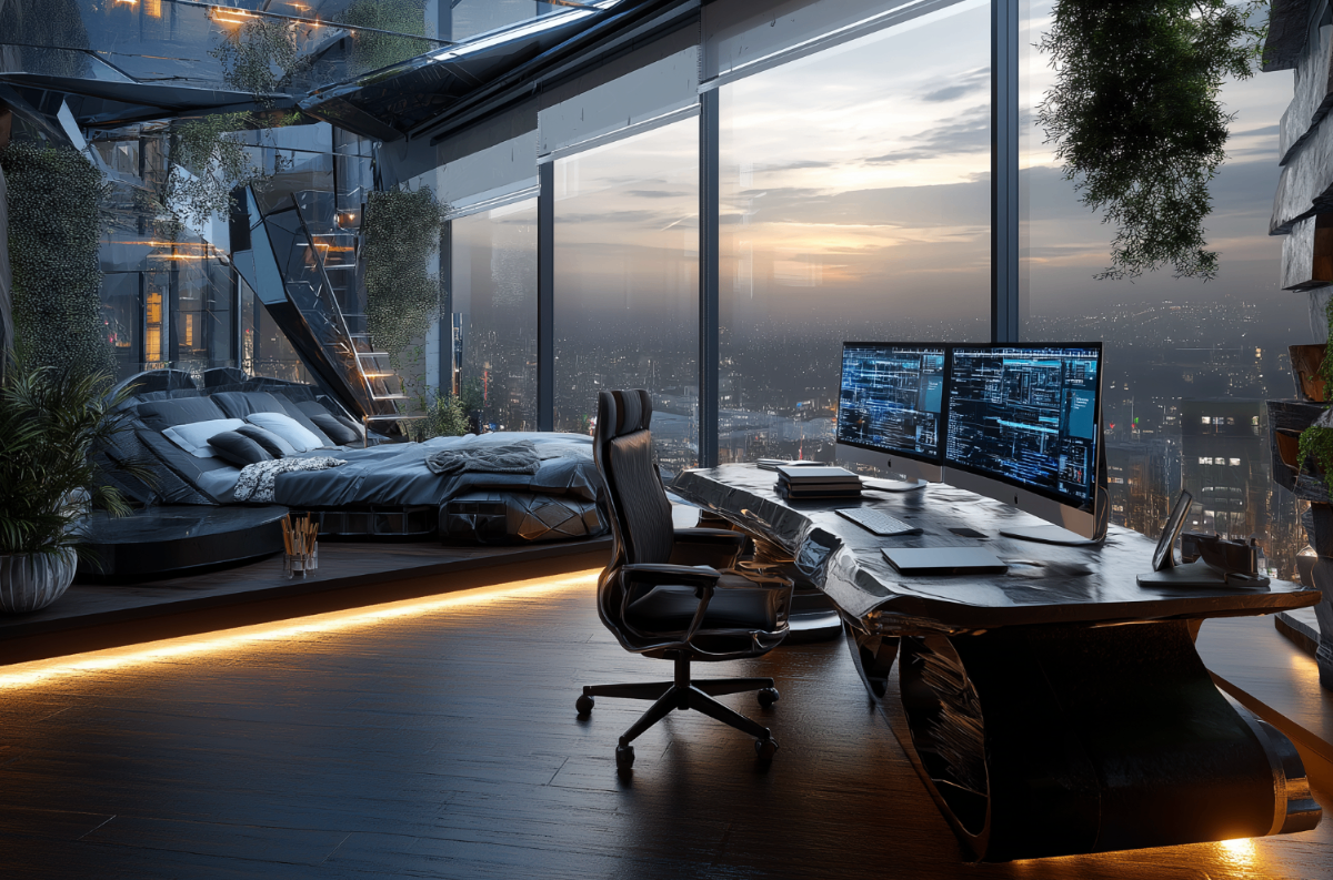 Futuristic background