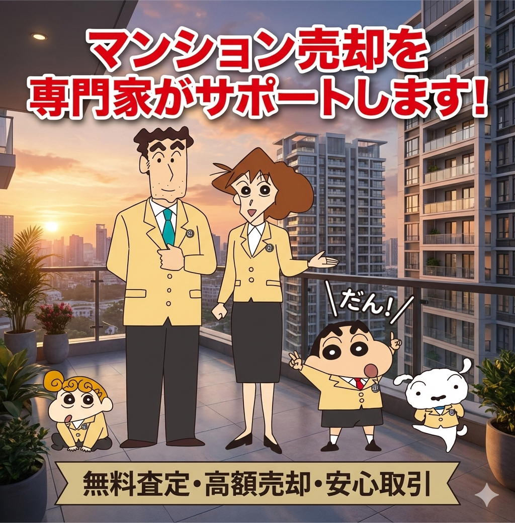 マンション売却を専門家がサポート