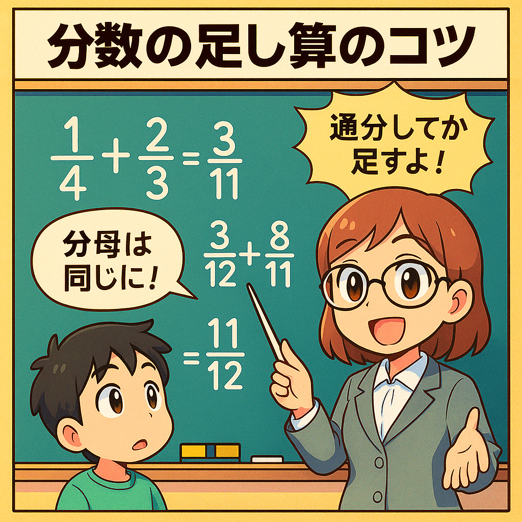 アニメ風教育マンガ例