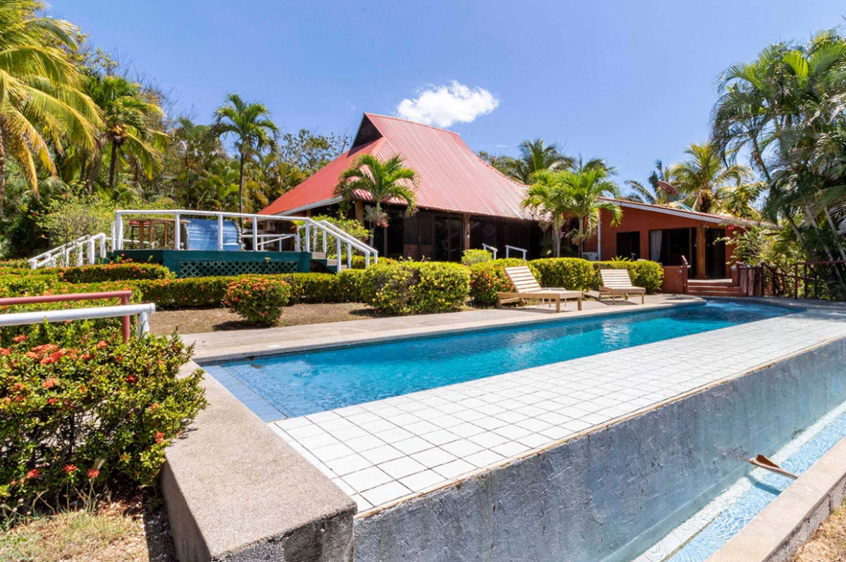 Retreat property with pool