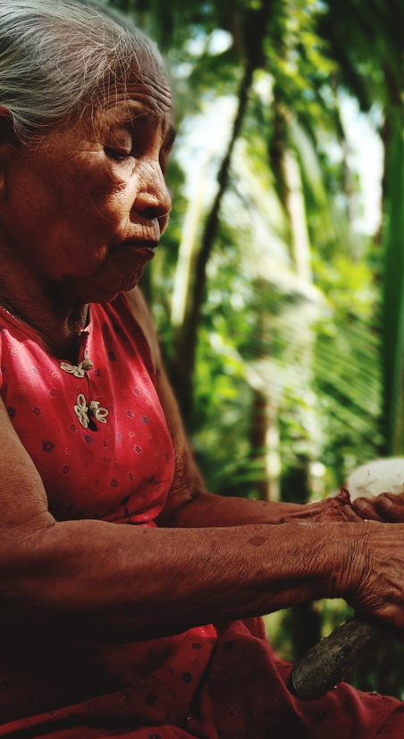 Elder woman in Costa Rica Blue Zone, Nicoya Peninsula