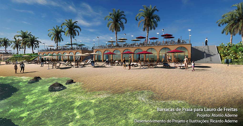 Barracas de praia para Lauro de Freitas-BA