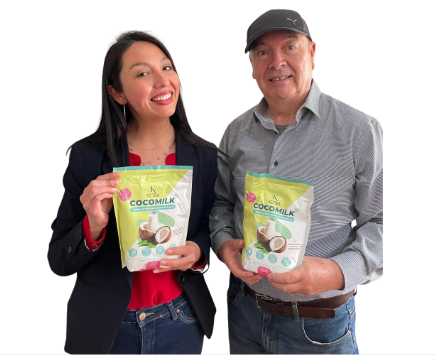 Sergio y Fran, fundadores de Cocomilk
