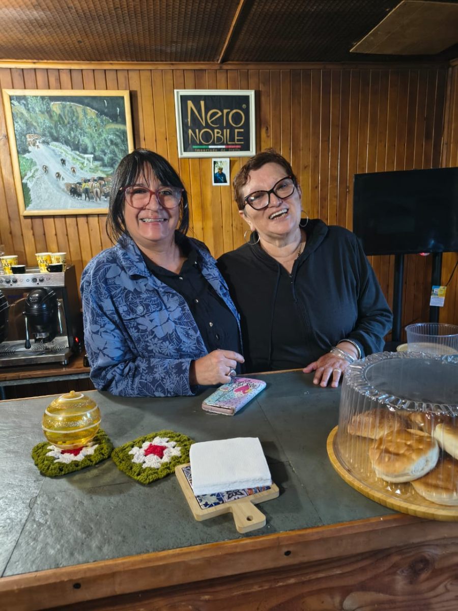 Equipo de Nero Nobile en la barra