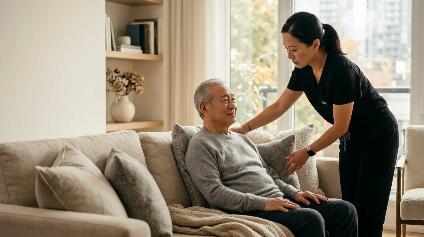 WOXY Health registered nurse providing specialist home care in Toronto and the GTA