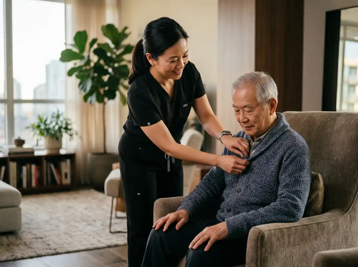 以同理心提供個人護理
