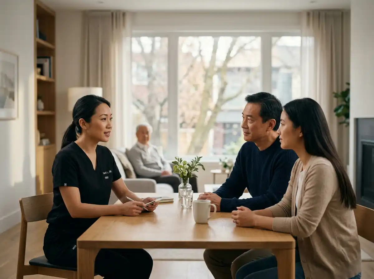 家屬指導與情緒陪伴