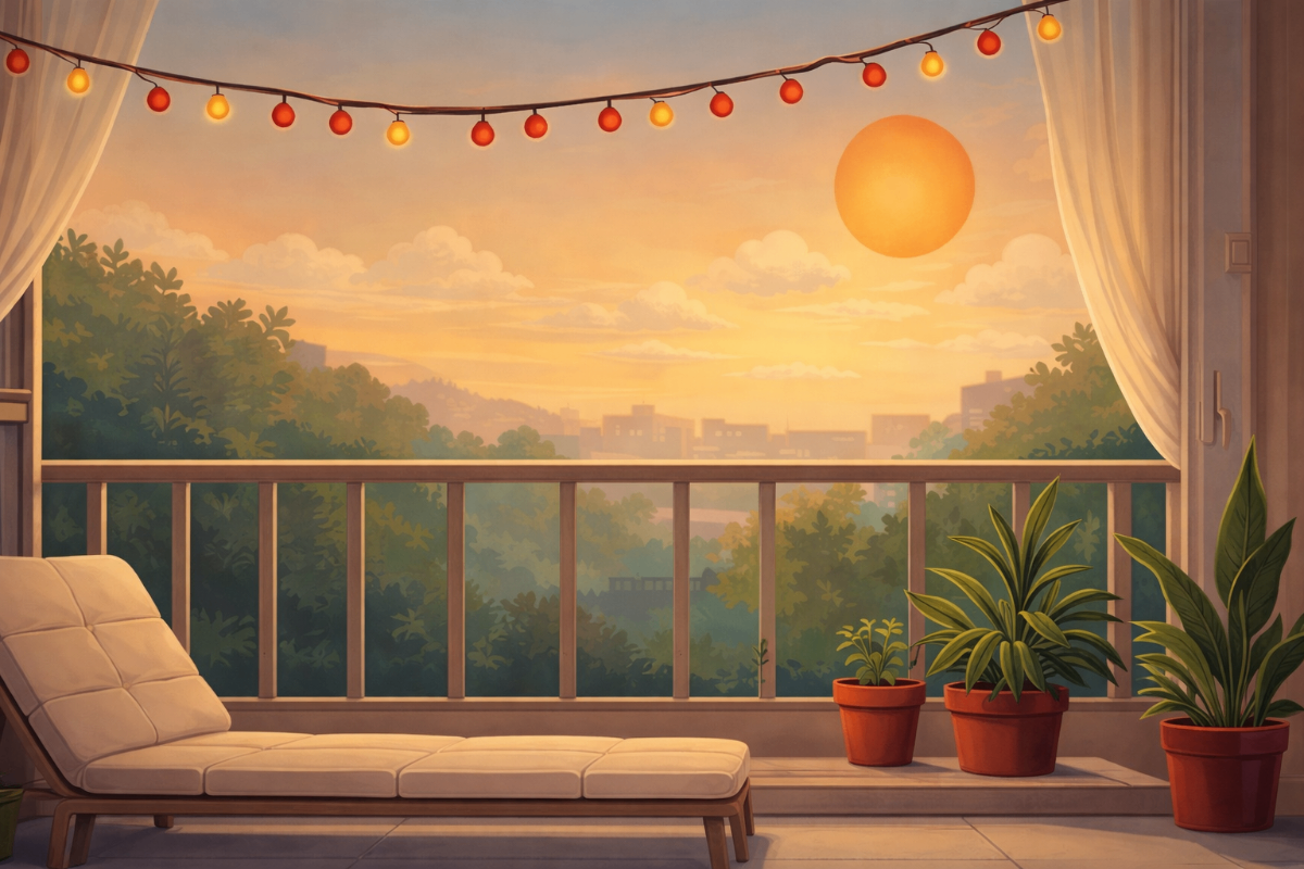 Kleiner Balkon gestalten ohne Bohren – Ideen für Mieter