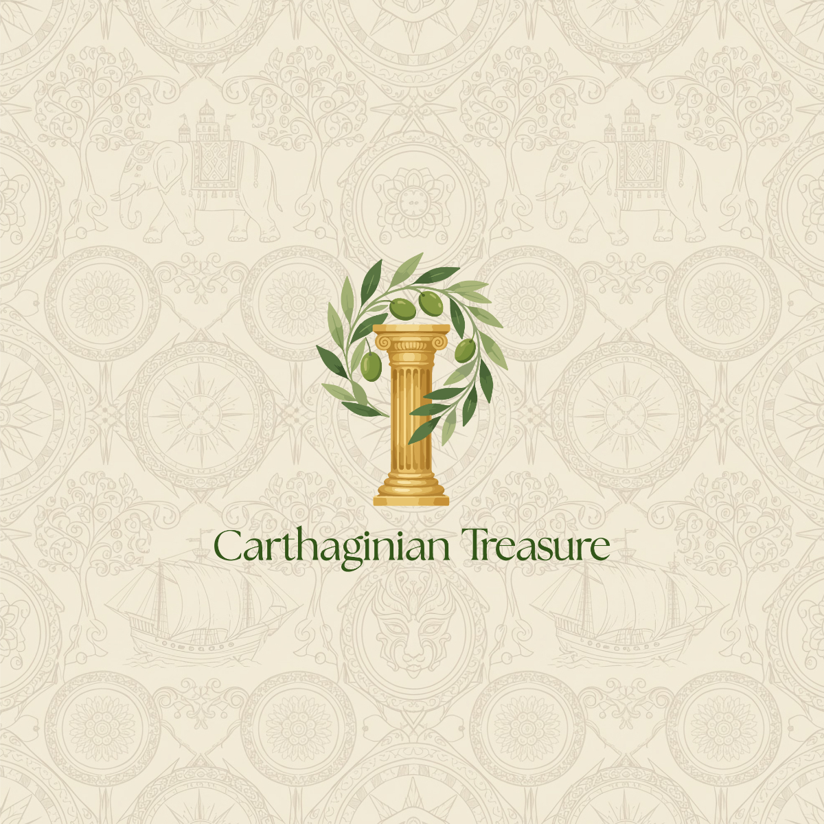 Carthaginian Treasure Logo