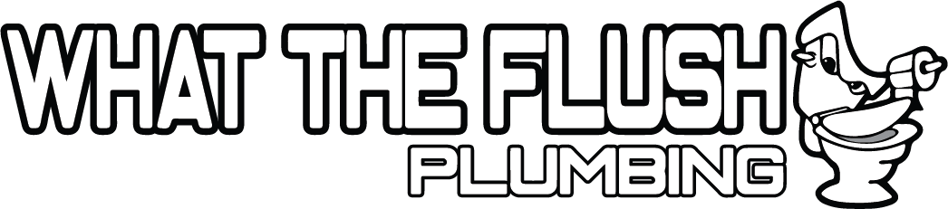 What The Flush Plumbing Logo