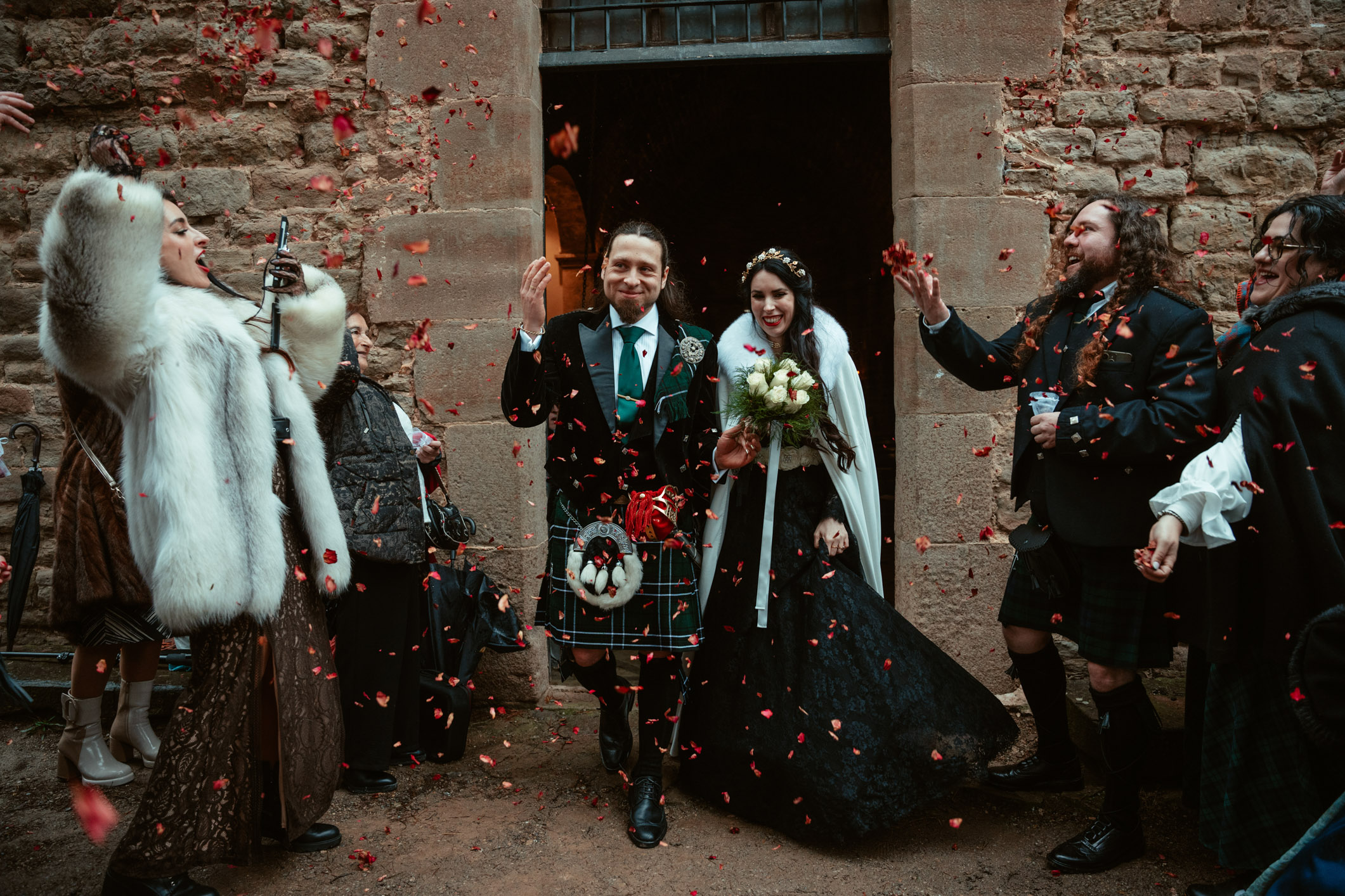 Boda Épica Escocesa