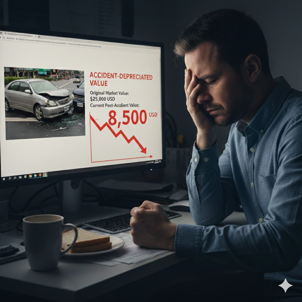 車主看到殘值降低很懊惱