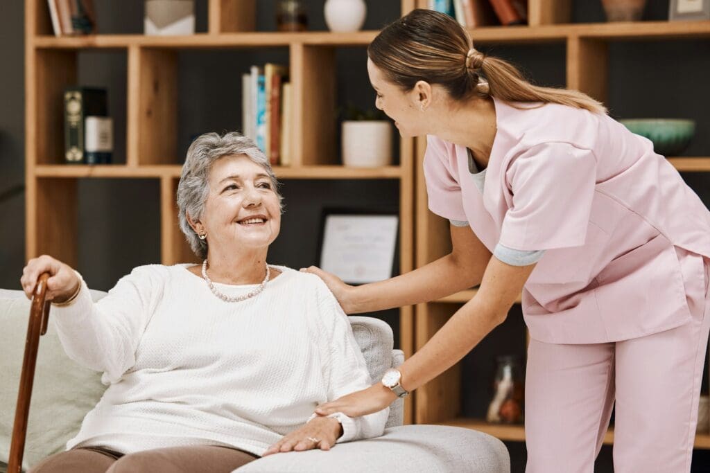 Professional caregiver providing compassionate care in Connecticut