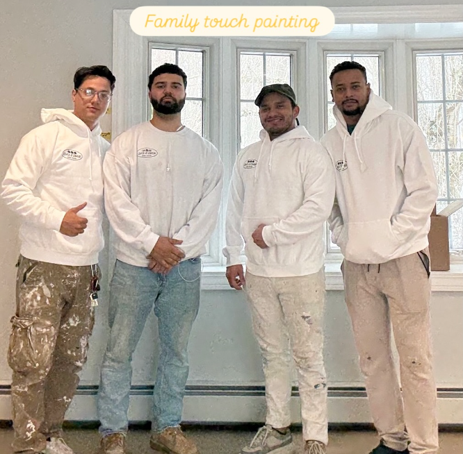 Almeida Painting CT family-owned team — licensed and insured interior painting contractors serving Connecticut homeowners since 2014