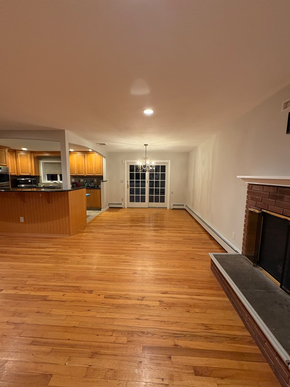 Dining room interior painting with warm tones and crisp trim work in Stamford, CT — Almeida Painting CT
