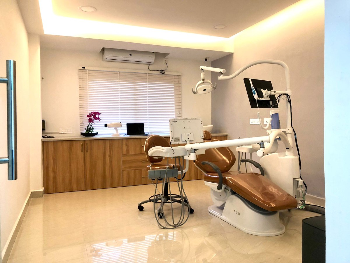 Modern dental clinic interior