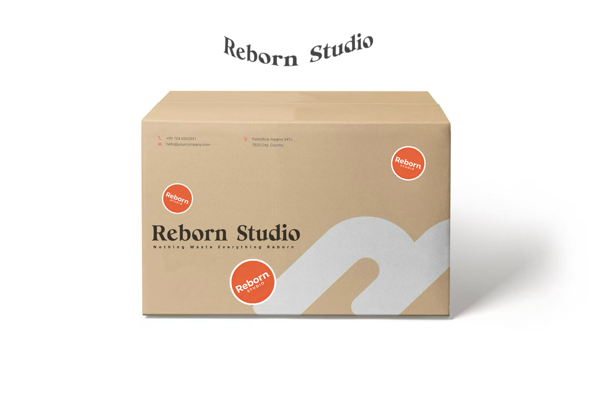Reborn Studio recycle delivery boxes