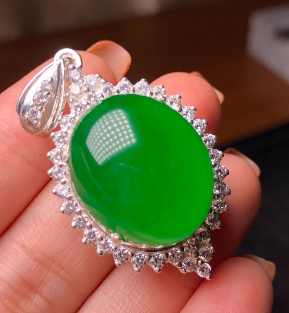 糯冰种飘花原石