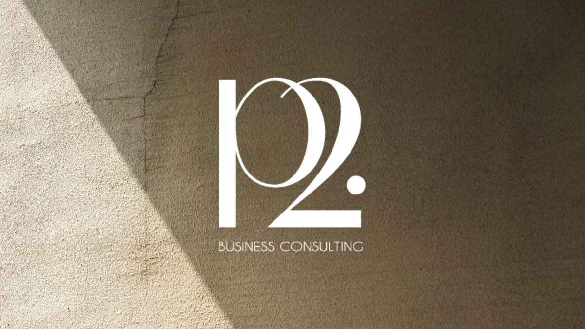 Criação de branding e Site para P2 Business Consulting