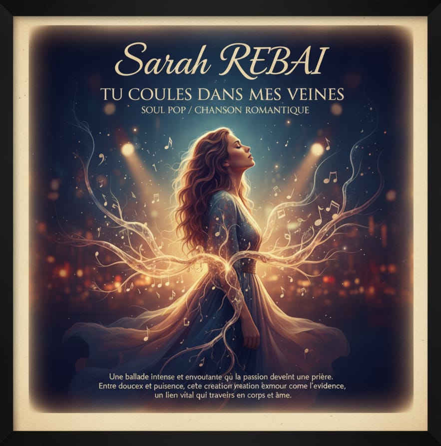 Tu coules dans mes veines - Composition IA