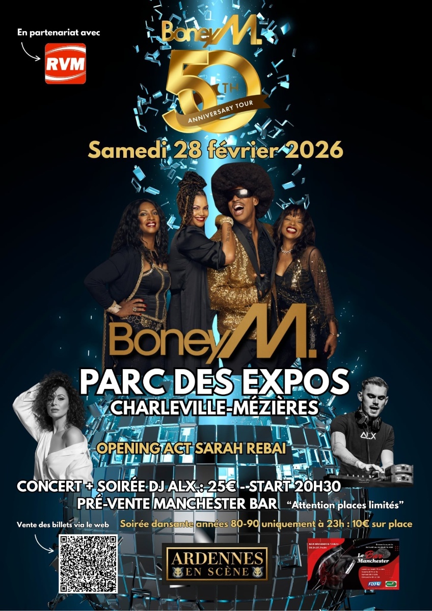 Showcase Opening Act Boney M - 28 février 2025