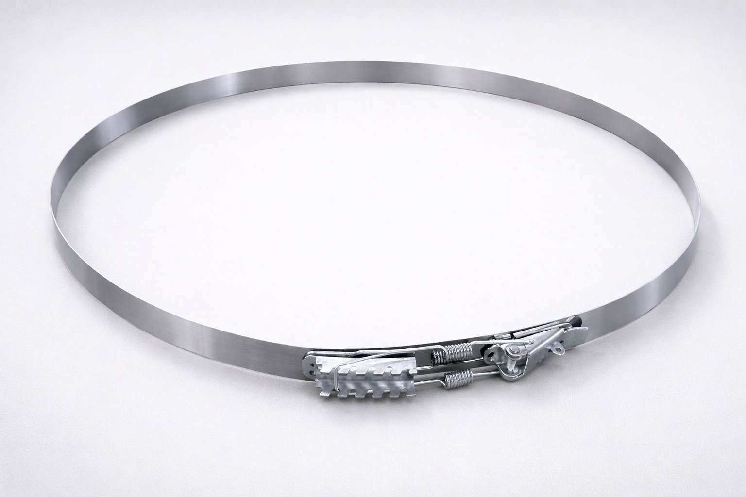 Быстросъёмные хомуты FilterFlow для соединения воздуховодов и фильтровального оборудования — нержавеющая сталь