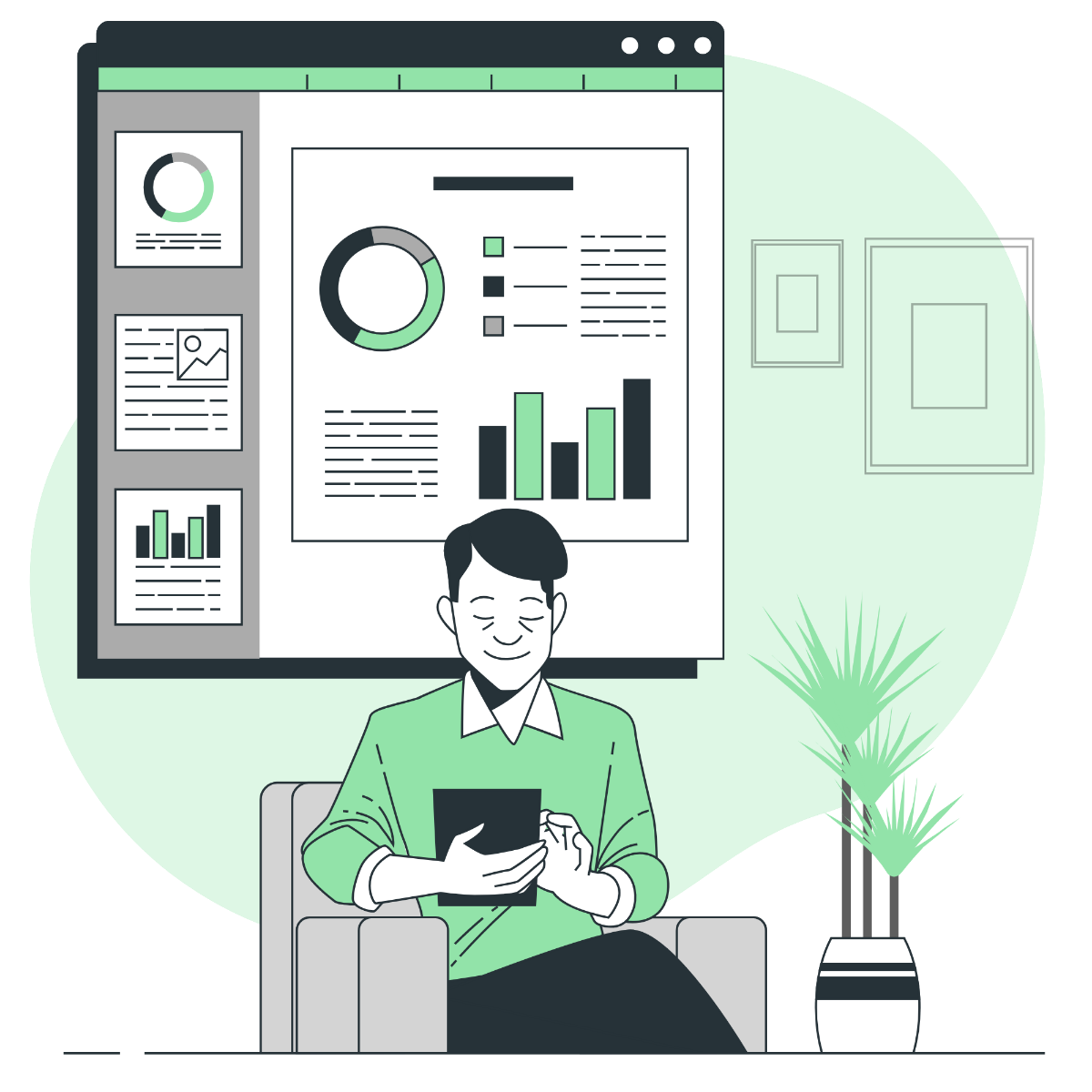 分析レポート提供のイメージ