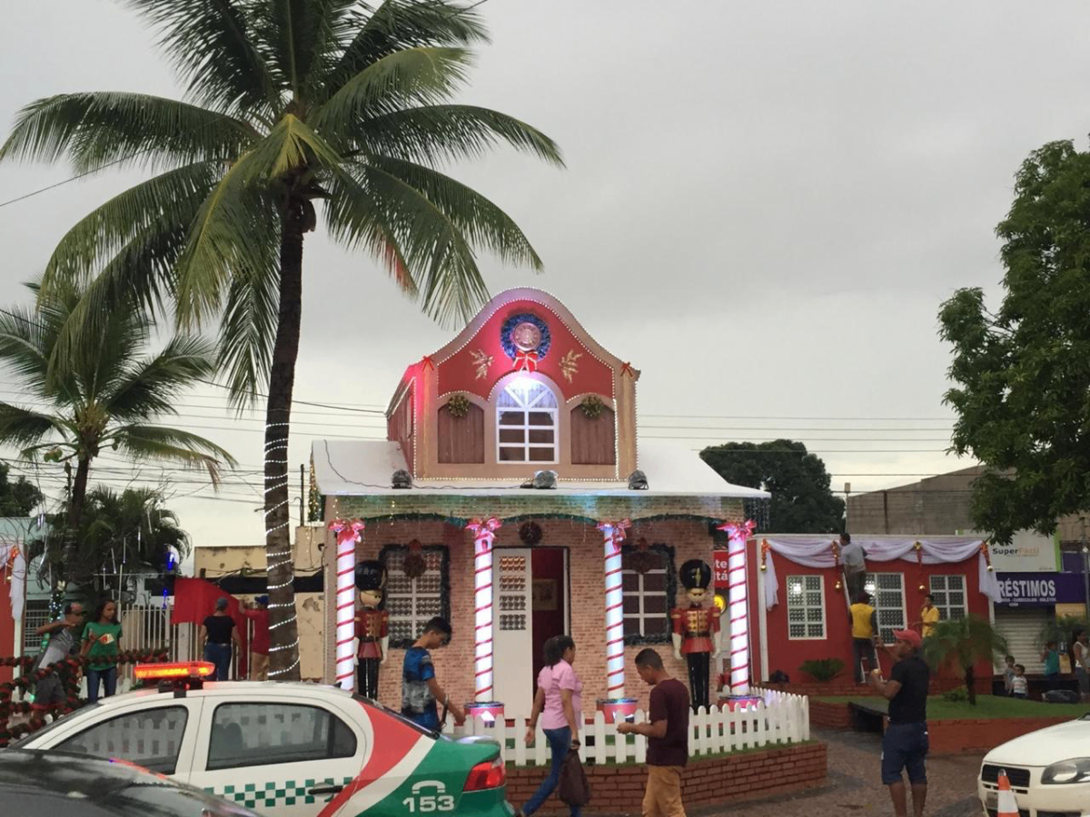 Casa do Papai Noel 2024