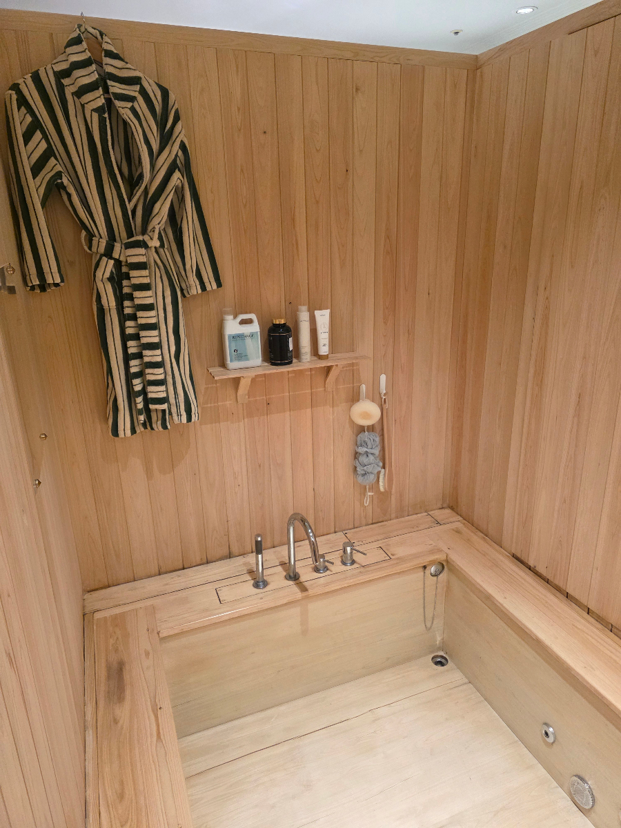 히노끼 스파 전용 탕