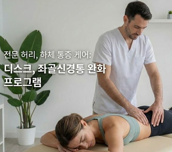 허리/하체 통증 케어